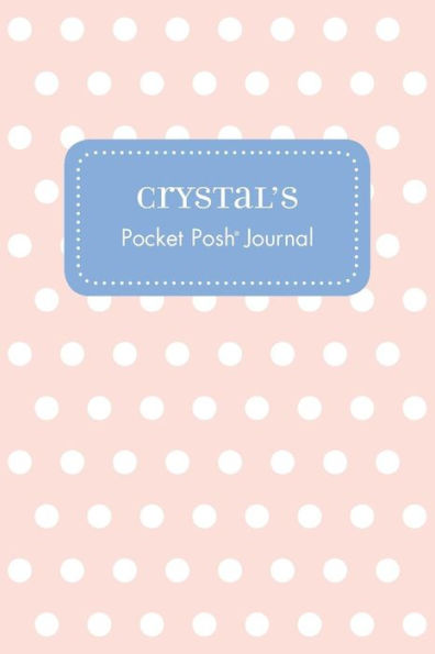 Crystal's Pocket Posh Journal, Polka Dot