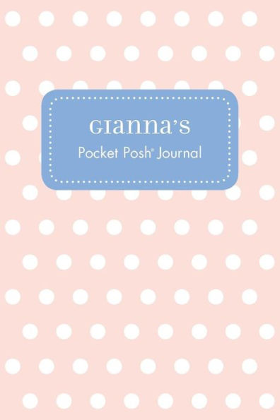 Gianna's Pocket Posh Journal, Polka Dot