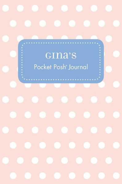 Gina's Pocket Posh Journal, Polka Dot