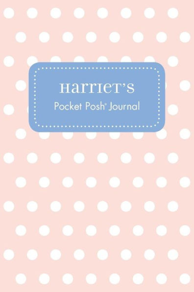 Harriet's Pocket Posh Journal, Polka Dot
