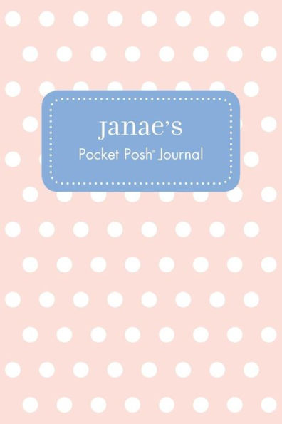 Janae's Pocket Posh Journal, Polka Dot