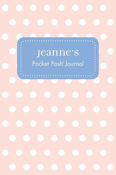 Jeanne's Pocket Posh Journal, Polka Dot