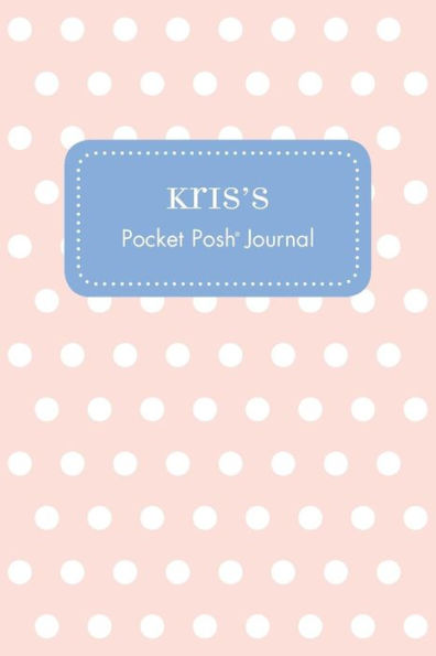 Kris's Pocket Posh Journal, Polka Dot