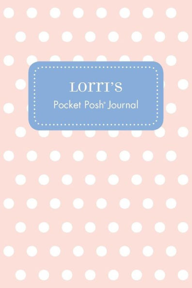 Lorri's Pocket Posh Journal, Polka Dot