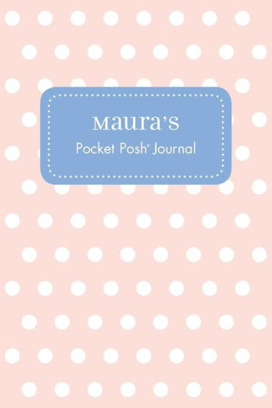 Maura's Pocket Posh Journal, Polka Dot