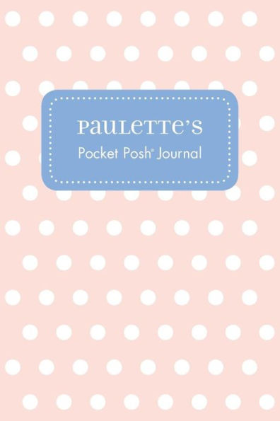 Paulette's Pocket Posh Journal, Polka Dot