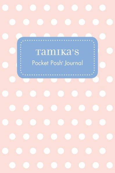Tamika's Pocket Posh Journal, Polka Dot