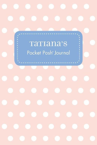 Tatiana's Pocket Posh Journal, Polka Dot