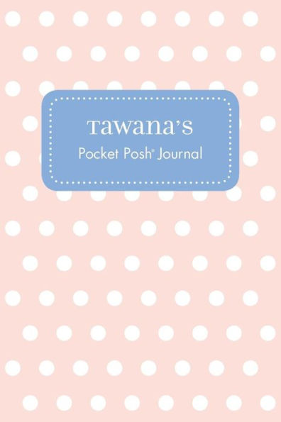 Tawana's Pocket Posh Journal, Polka Dot