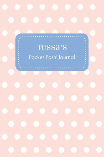 Tessa's Pocket Posh Journal, Polka Dot
