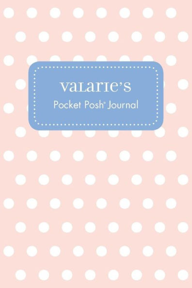 Valarie's Pocket Posh Journal, Polka Dot