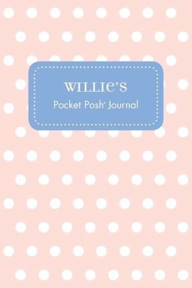 Willie's Pocket Posh Journal, Polka Dot