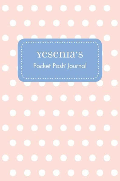 Yesenia's Pocket Posh Journal, Polka Dot