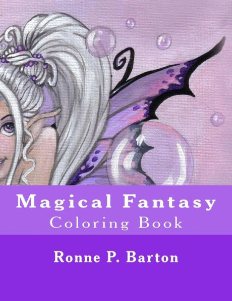 Magical Fantasy: Coloring Book