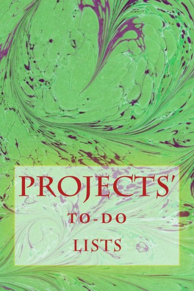 Projects' To-Do Lists: Stay Organized (50 Projects) - 9781530462049