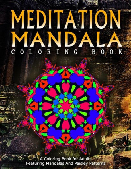 Meditation Mandala Coloring Book - Vol.14: Women Coloring Books For Adults