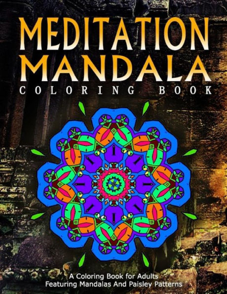Meditation Mandala Coloring Book - Vol.20: Women Coloring Books For Adults