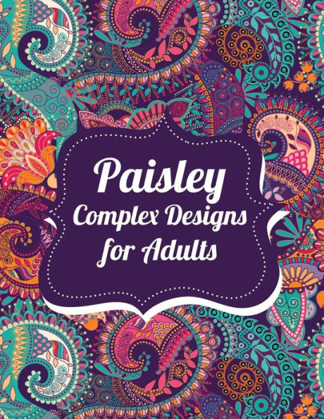 Paisley Complex Designs For Adults