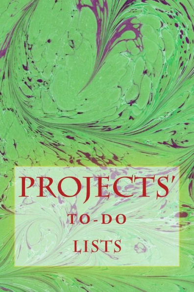 Projects' To-Do Lists: Stay Organized (100 Projects) - 9781530591817