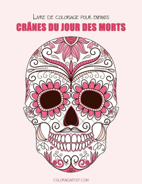 Livre De Coloriage Pour Enfants CrAnes Du Jour Des Morts 1 (French Edition)