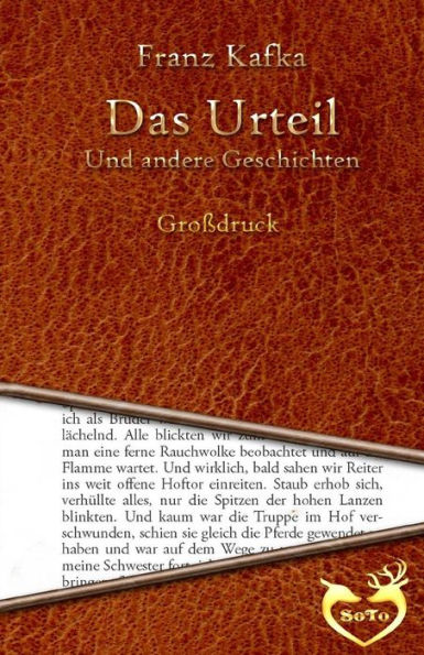Das Urteil - Großdruck: Und Andere Geschichten (German Edition)