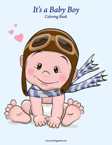 It's A Baby Boy Coloring Book