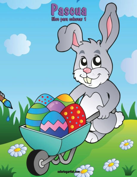 Pascua Libro Para Colorear 1 (Spanish Edition)
