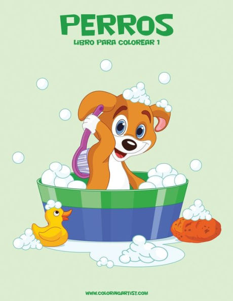 Perros Libro Para Colorear 1 (Spanish Edition)