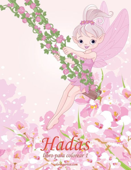Hadas Libro Para Colorear 1 (Spanish Edition)
