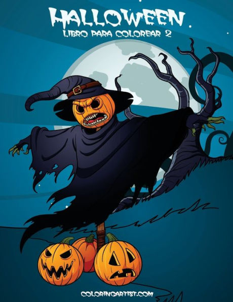 Halloween Libro Para Colorear 2 (Spanish Edition)