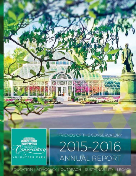 Friends Of The Conservatory 2015/2016 Annual Report