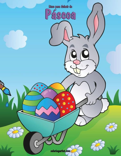 Livro Para Colorir De PAscoa 1 (Portuguese Edition)