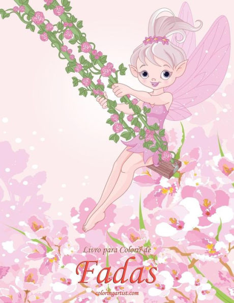 Livro Para Colorir De Fadas 1 (Portuguese Edition)