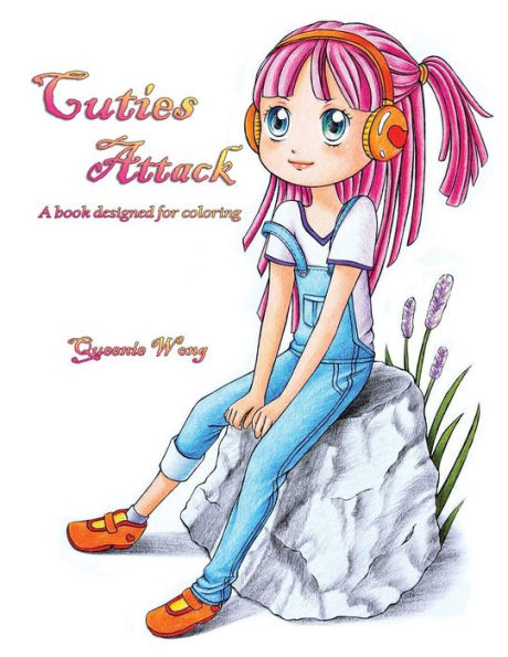 Cuties Attack - A Book Designed For Coloring