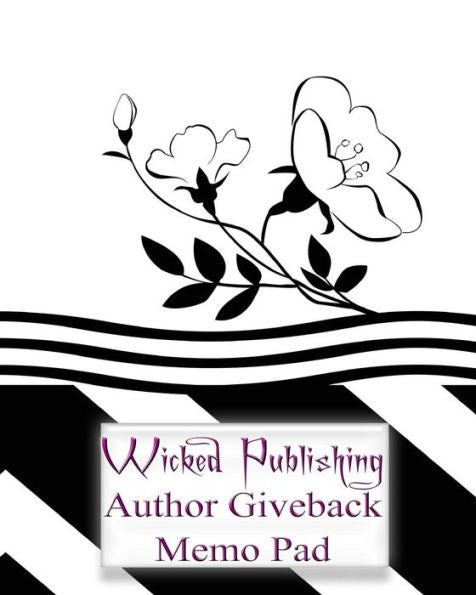 Wicked Publishing Author Giveback Memo Pad (Writing Pad) - 9781532958359