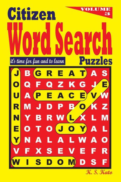 Citizen Word Search Puzzles - 9781533003355