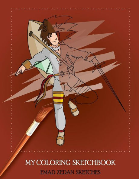 My Coloring Sketchbook: Emad Zedan Sketches