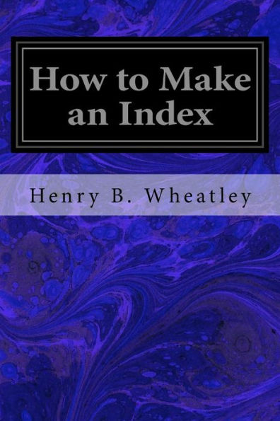 How To Make An Index