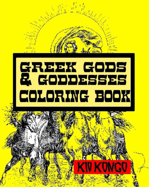 Greek Gods & Goddesses Coloring Book