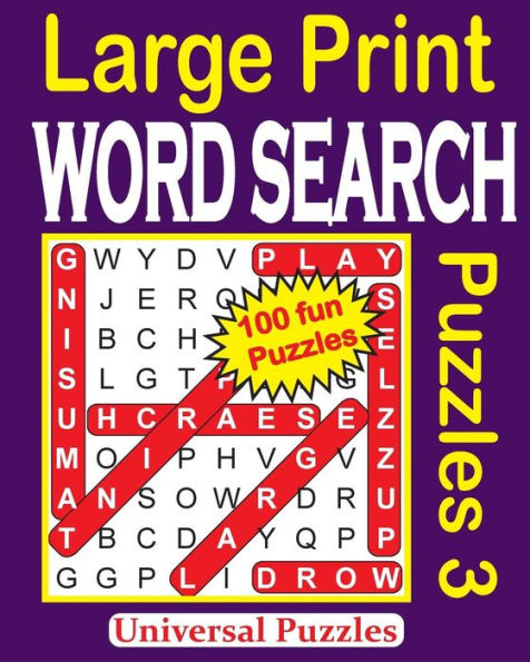 Large Print Word Search Puzzles - 9781533303523
