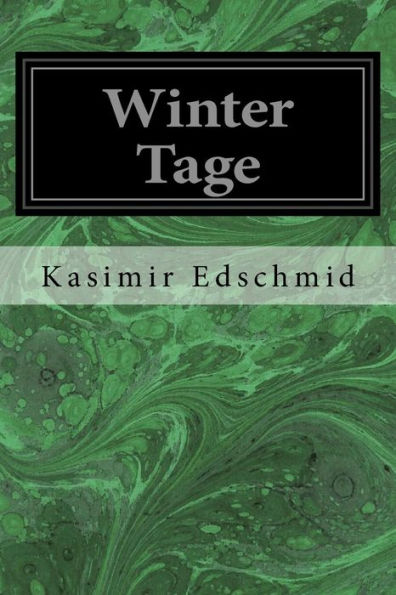 Winter Tage (German Edition)