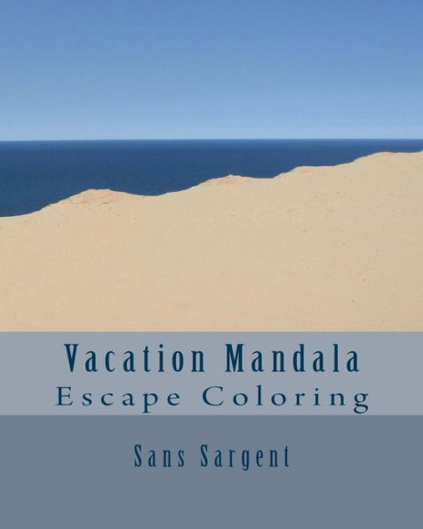 Vacation Mandala: Escape Coloring