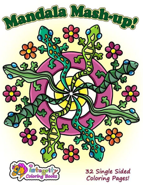 Mandala Mash-Up!: Coloring Book