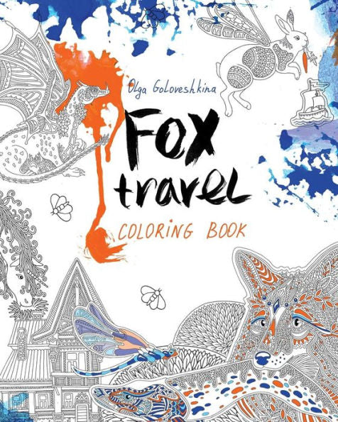 Fox Travel: Coloring Book