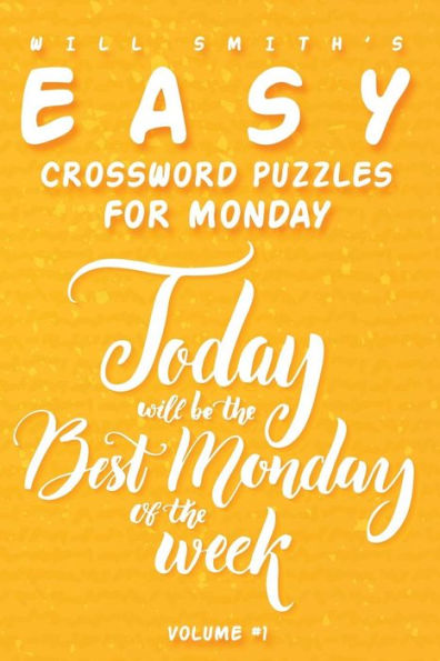 Will Smith Easy Crossword Puzzles For Monday - ( Vol.1 )