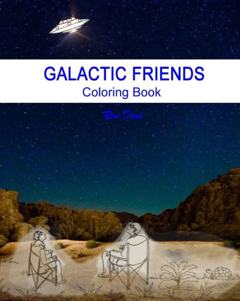 Galactic Friends: Coloring Book