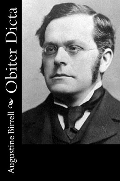 Obiter Dicta - 9781533619860