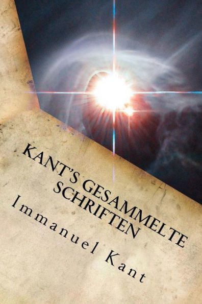Kant's Gesammelte Schriften (German Edition)