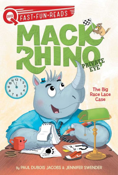 The Big Race Lace Case: A Quix Book (1) (Mack Rhino, Private Eye)