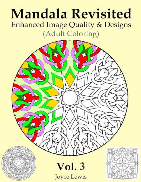 Mandala Revisited Vol. 3: Enhanced Image Quality & Designs (Adult Coloring)